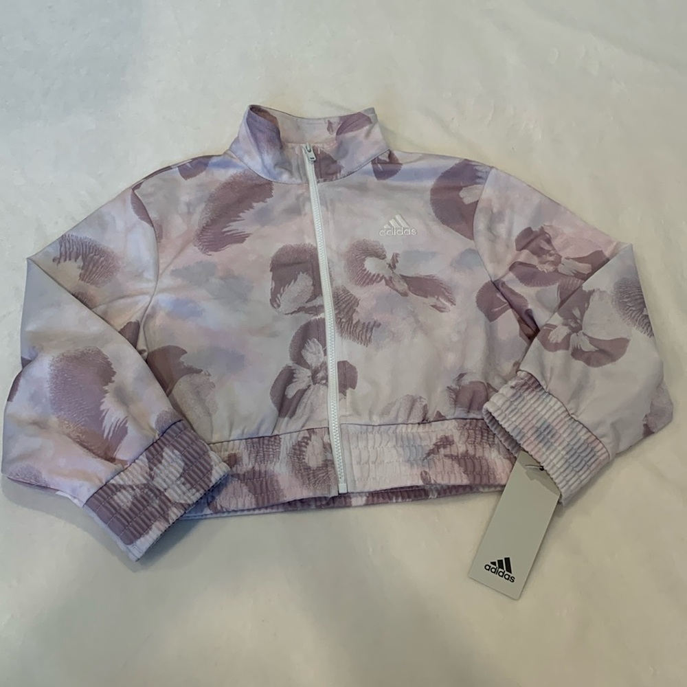 Adidas Jacket Girls Size 6 NWT